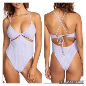 RVCA Stardust One Piece Swimsuit S